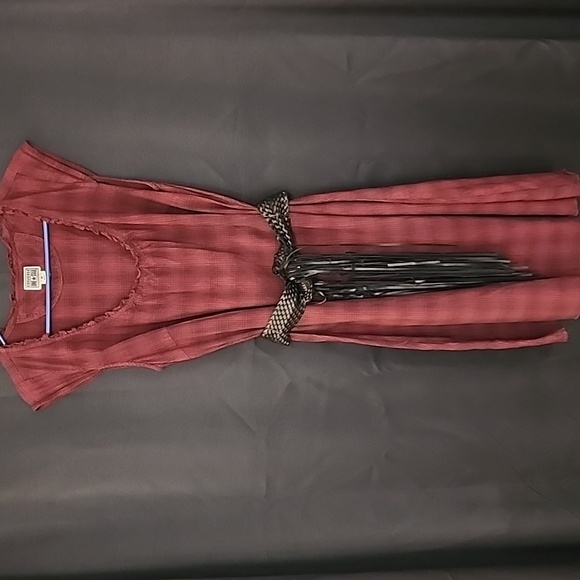 Converse One * Star Red Plaid Dress Size Medium - Picture 2 of 8